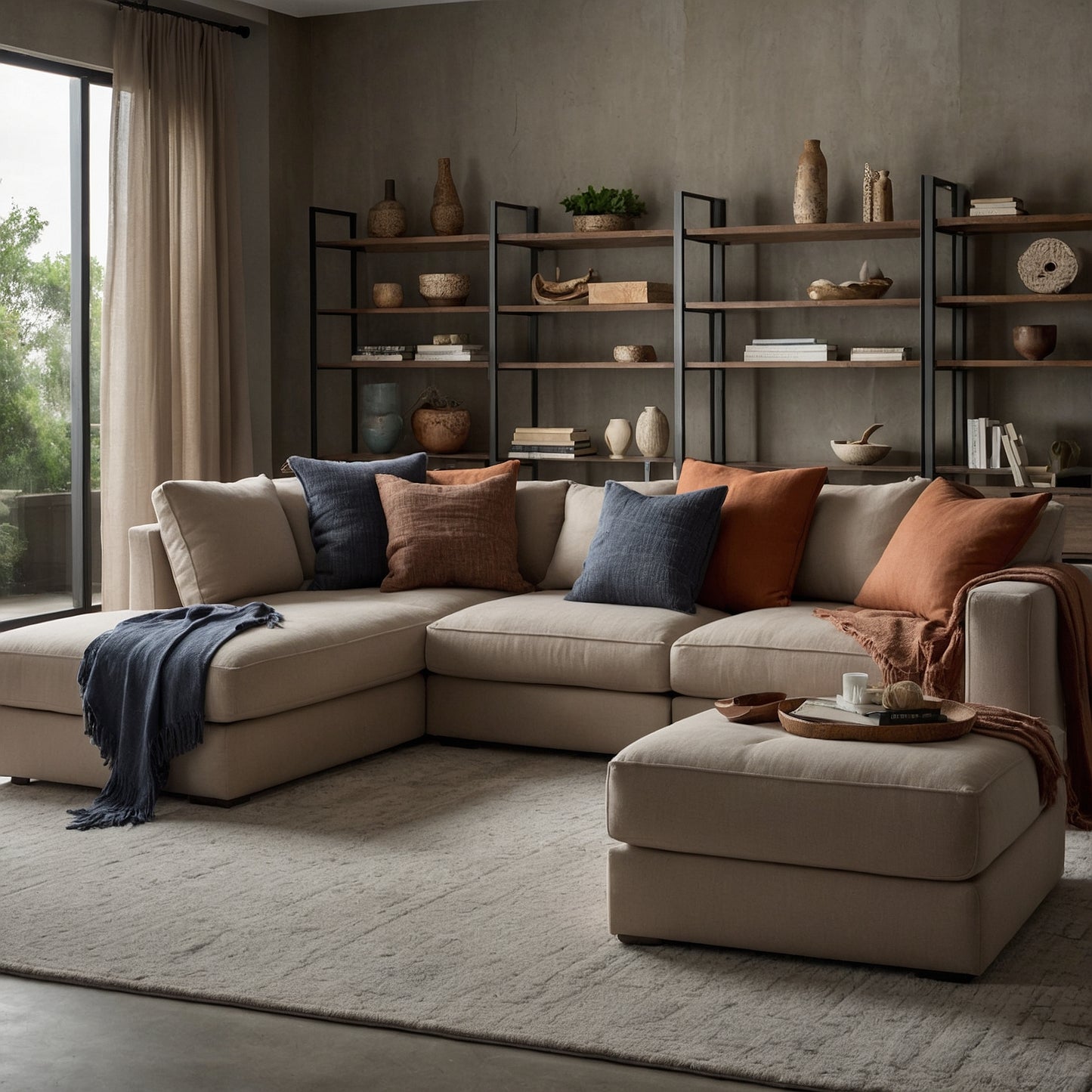 Monaco Modular Sectional – Taupe